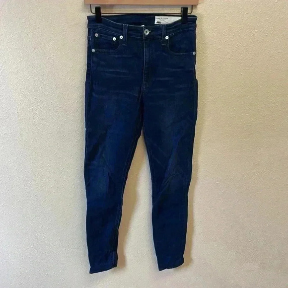 RAG & BONE Women’s Nine Highrise Ankle Skinny Jeans - Picture 9 of 9